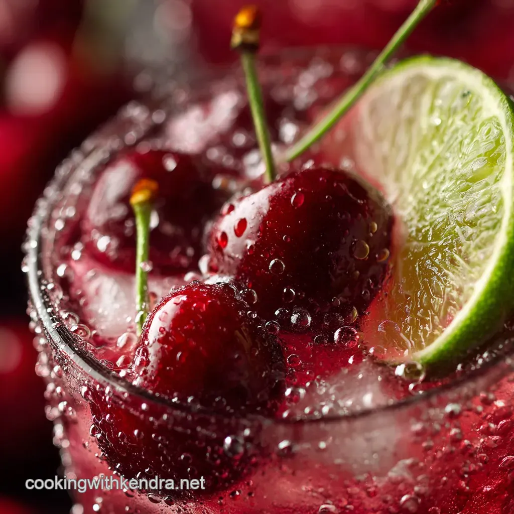 Vibrant Cherry Limeade: Crafting the Perfect Sweet-Tart Summer Drink